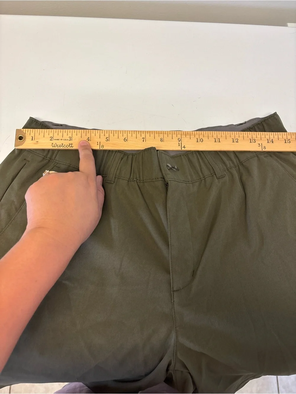 Wowie Daily Shorts Elastic Waist Casual Men’s Size Medium